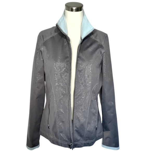 Athleta Jackets & Blazers - Athleta Paisley Print Lined Jacket
